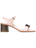sandals with chain detailing