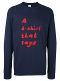 'A T-shirt That Says'套头衫