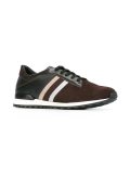 tonal stripe sneakers