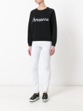 'Parisienne' print sweatshirt