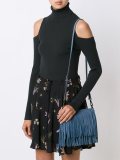 fringed cross body bag