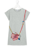 printed T-shirt dress