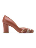 chunky heel pumps