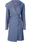 longsleeved wrap dress