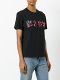 embellished logo T-shirt