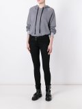 drawstring bodysuit hoodie 