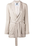 waist-tie jacket