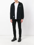 multi-zip hoodie