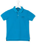 embroidered logo polo shirt 