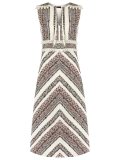 texturized midi dress