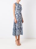 midi A-line Alessandra dress