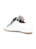fringed lace-up shoes