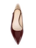 pointed toe ballerinas