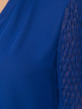 sheer sleeves shirt 