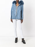 furry trim jacket 