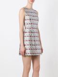 lipstick print dress