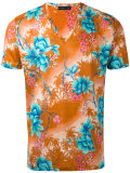 tropical print T-shirt