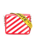 diagonal stripe shoulder bag