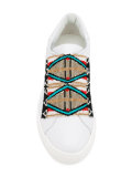 embelllished strap sneakers 