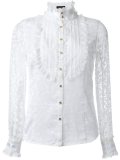 lace bib blouse 