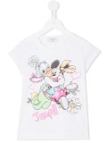 Daisy Duck and Minnie Mouse print T-shirt