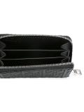 embossed logo wallet