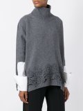lace applique jumper