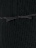 ribbed inset detail dress