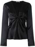 plunge tied top