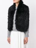 lurex textured stole