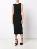 sleeveless mid dress