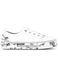 printed sole sneakers
