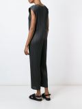 pleated jumpsuit