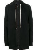 long hooded sweatshirt
