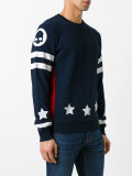 sports back sweatshirt