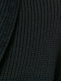chunky-knit cardigan