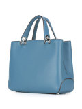 logo chain tote bag 