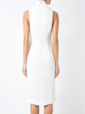 sleeveless midi dress