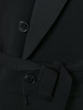pointed lapels double-breasted jacket