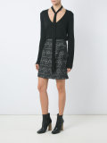 neck tie blouse