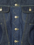 flap pockets denim shirt