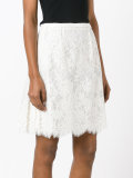 lace pleat skirt