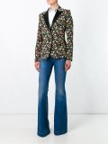 floral print blazer