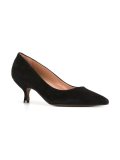 low comma heel pumps