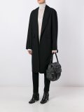 shawl collar boyfriend coat