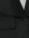 sleeveless shawl collar coat