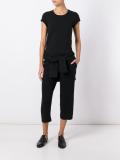 scoop neck T-shirt