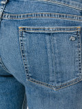 frayed hem skinny jeans