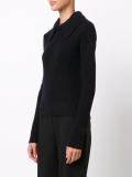 cutaway collar jumper