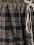 checked shorts